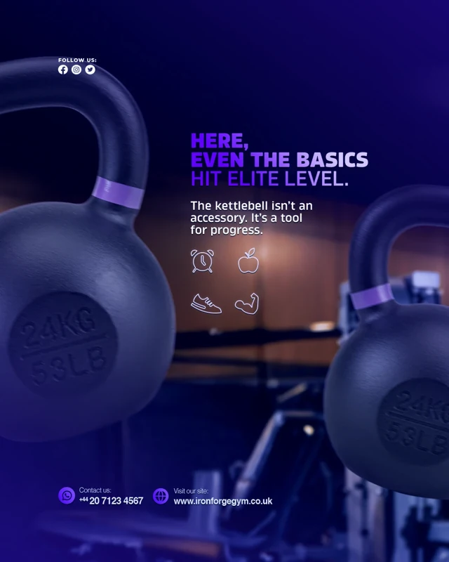 Ironforgegym equipment campaign